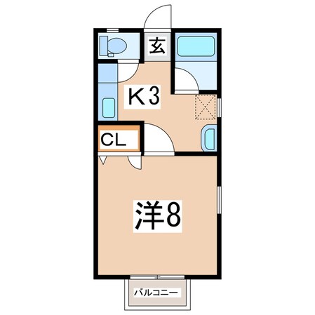 安積永盛駅 徒歩40分 2階の物件間取画像